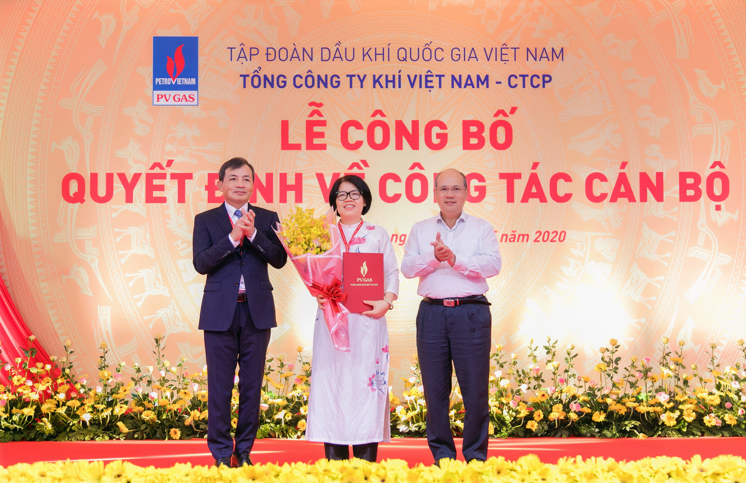 Lễ Công bố và trao quyết định bổ nhiệm cán bộ PV GAS