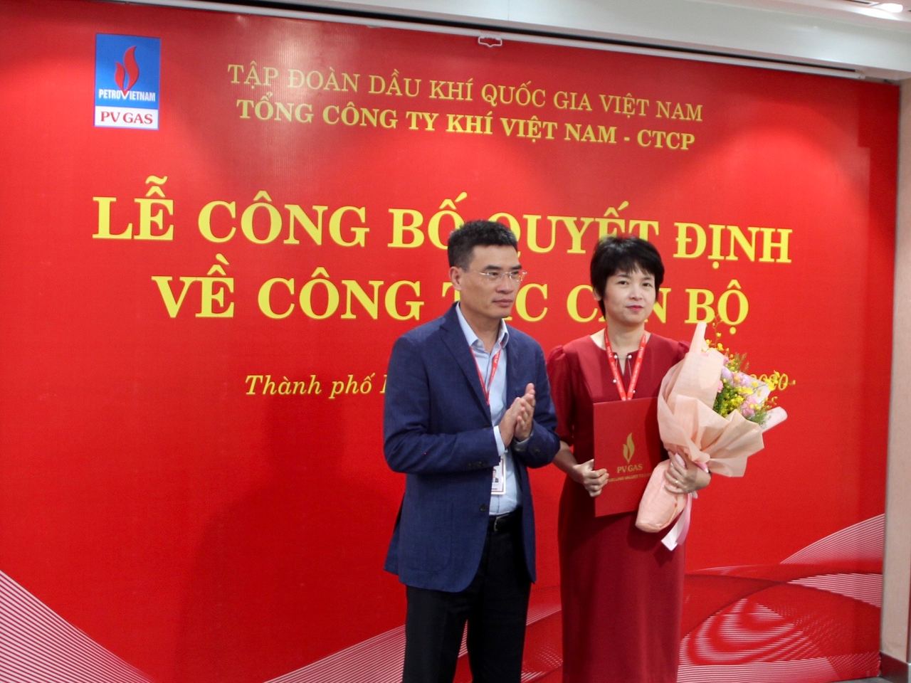 Lễ Công bố Quyết định bổ nhiệm Trưởng Ban Pháp chế - Tổng công ty Khí Việt Nam