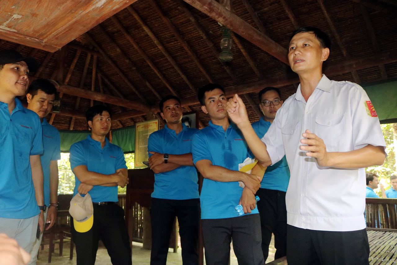 Đoàn thanh niên Tổng Công ty Khí Việt Nam thực hiện chương trình về nguồn tại Tây Ninh