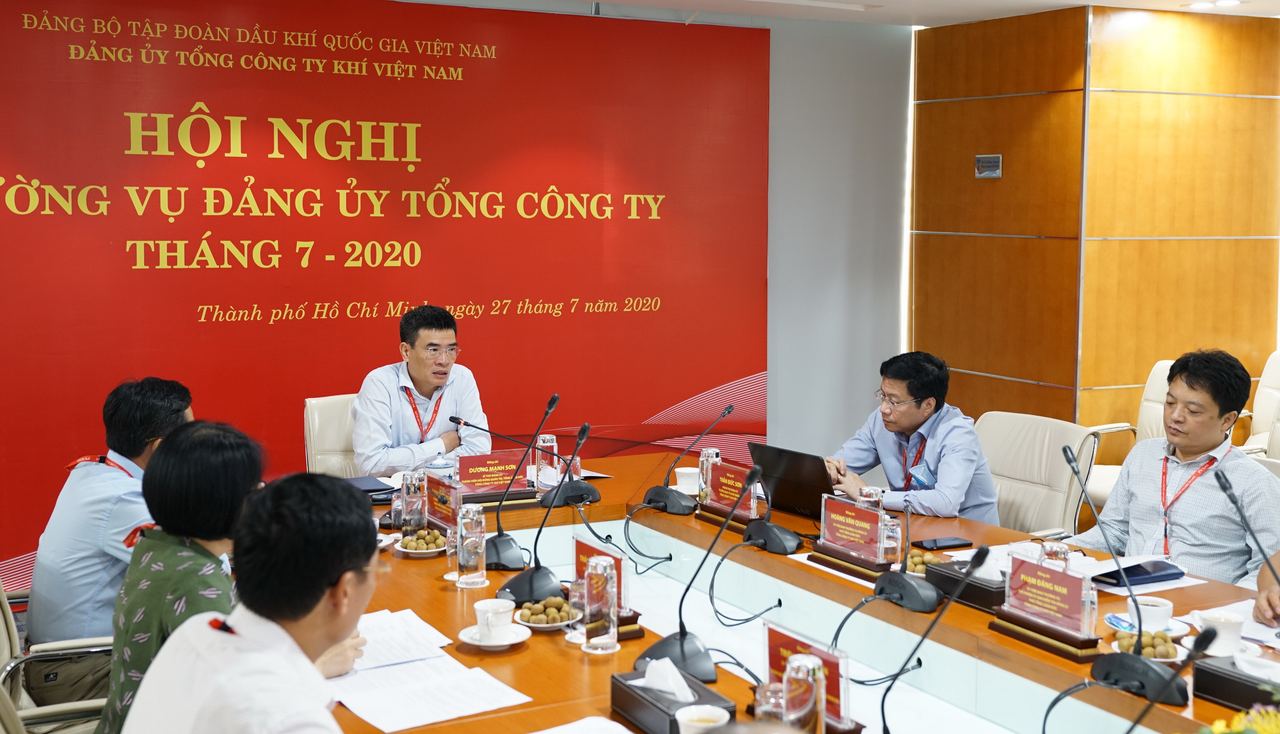 Hội nghị Ban Thường vụ Đảng ủy PV GAS: quyết định các nội dung quan trọng và cấp bách trong giai đoạn đầu Quý III - năm 2020
