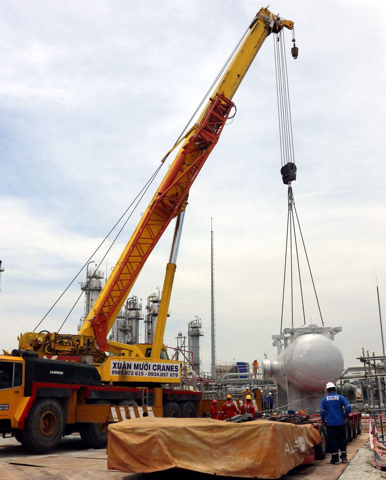 KVT thực hiện cải hoán tại GPP Dinh Cố để đáp ứng yêu cầu tiếp nhận khí NCS2