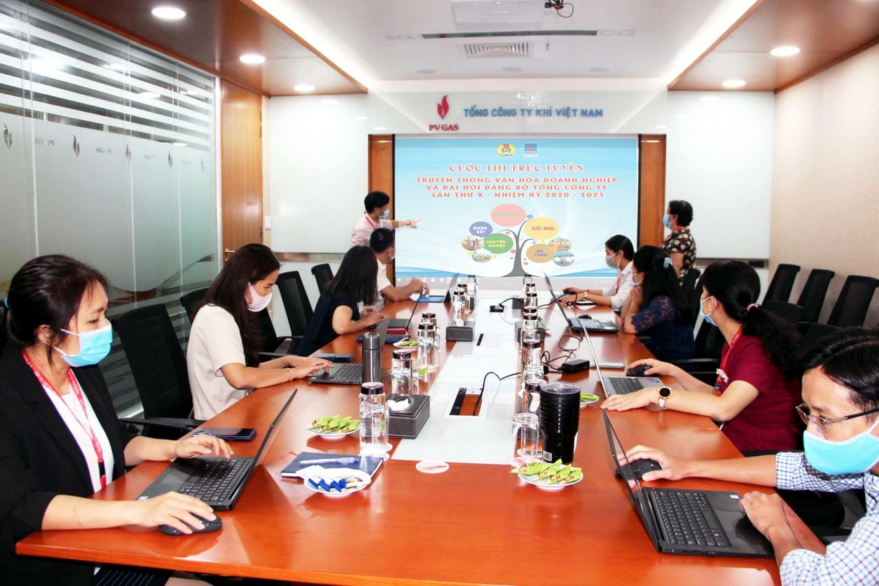 Cuộc thi trực tuyến truyền thông văn hóa doanh nghiệp và chào mừng thành công của Đại hội Đảng bộ Tổng công ty lần thứ X- nhiệm kỳ 2020- 2025