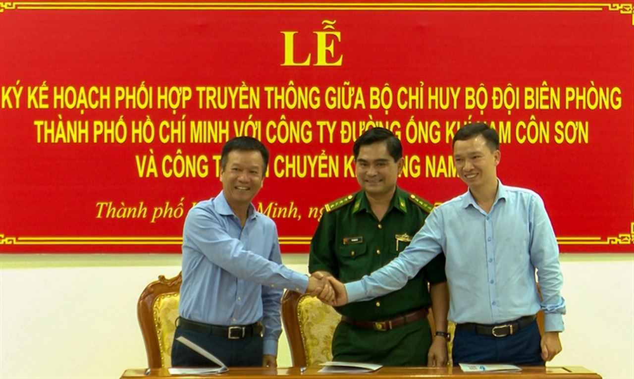 Phối hợp thực hiện tuyên truyền về an ninh, an toàn đường ống dẫn khí biển Phối hợp thực hiện tuyên truyền về an ninh, an toàn đường ống dẫn khí biển