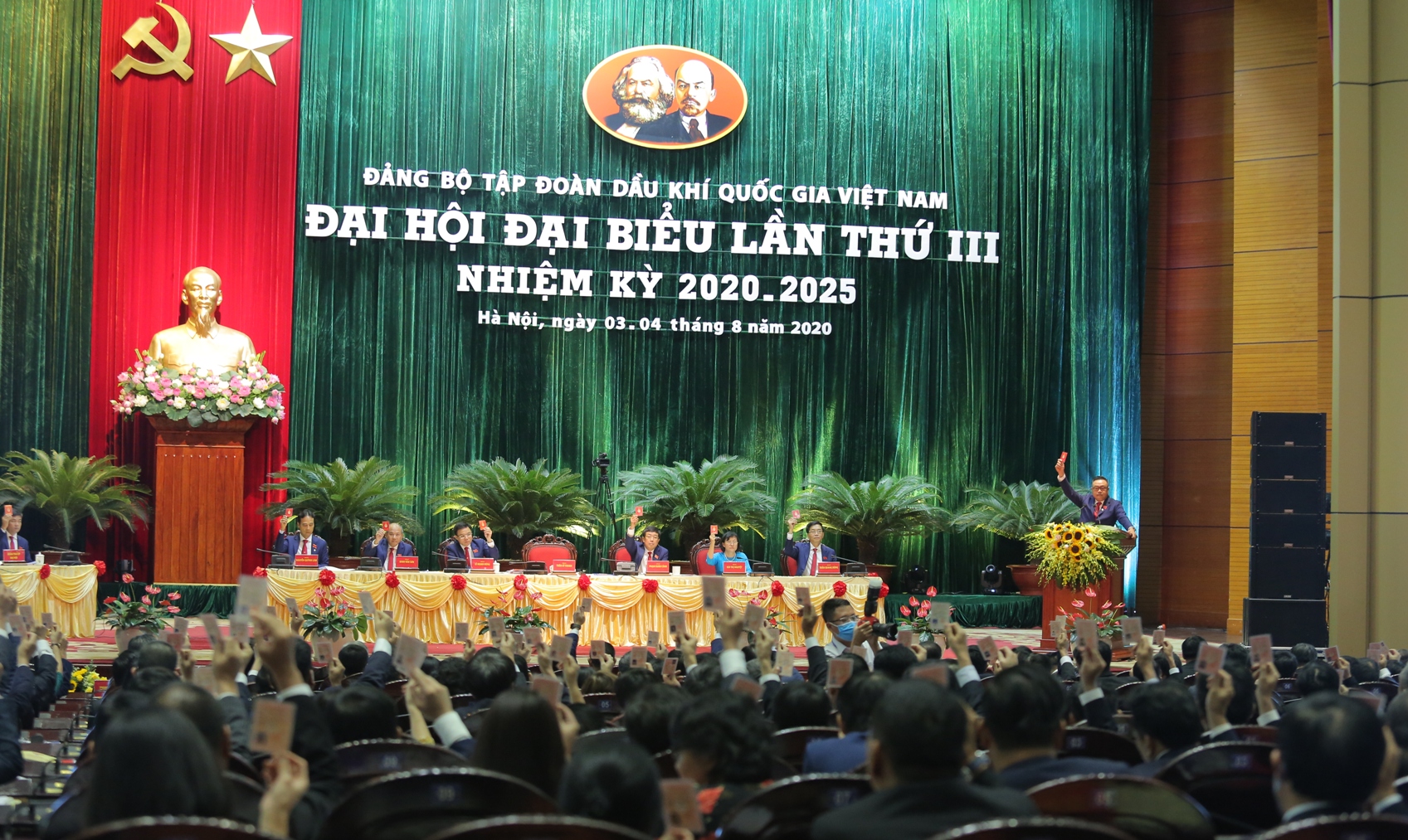 Đại hội đại biểu Đảng bộ Tập đoàn Dầu khí Quốc gia Việt Nam  lần thứ III, nhiệm kỳ 2020 – 2025 thành công tốt đẹp