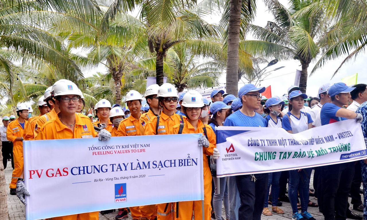 PV GAS: Chung tay hưởng ứng chiến dịch "Làm cho thế giới sạch hơn” năm 2020