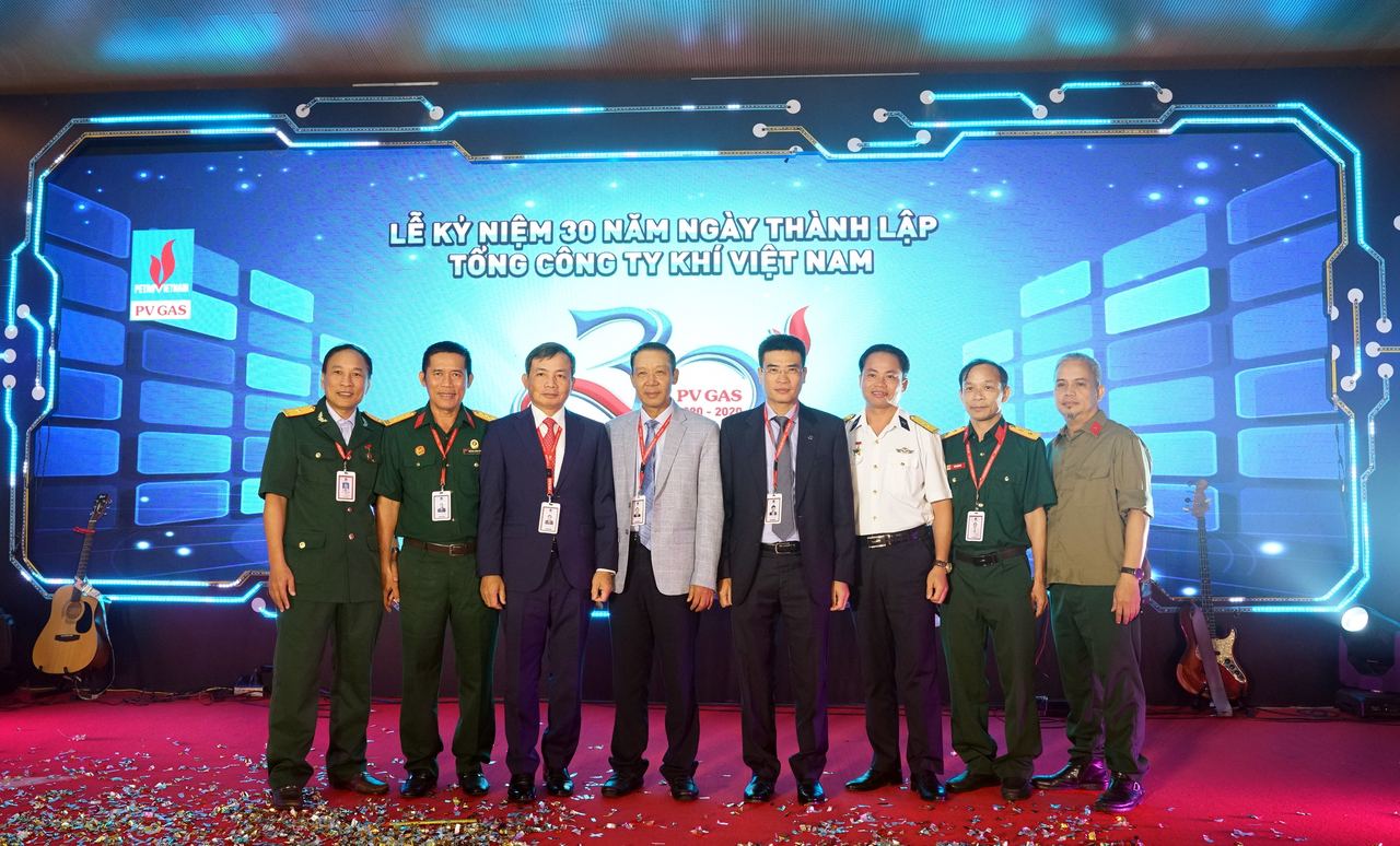 CHÀO MỪNG KỶ NIỆM 30 NĂM NGÀY THÀNH LẬP PV GAS (20/9/1990 – 20/9/2020)