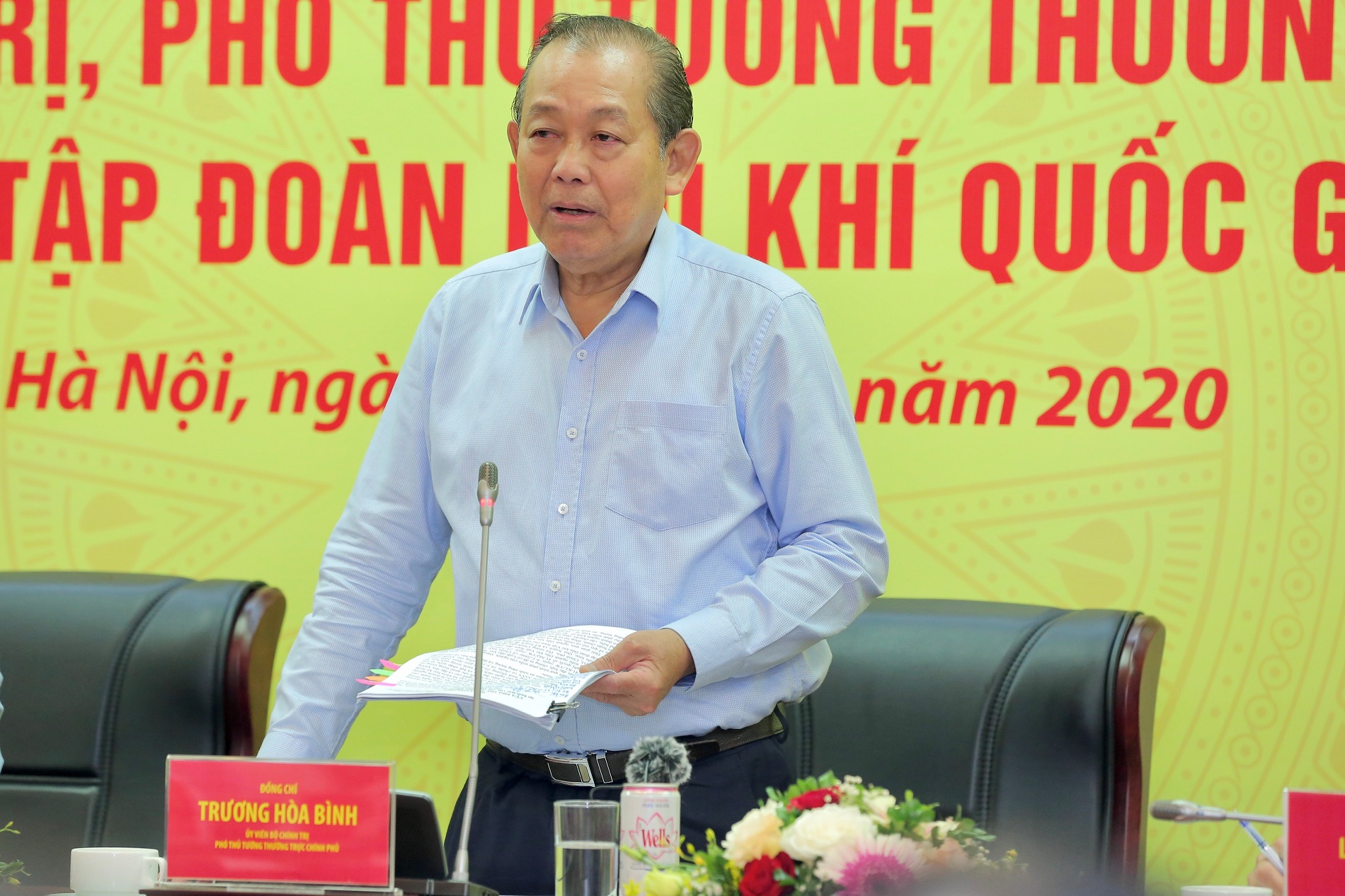 Làm việc với TĐDKQG VN, Uỷ viên Bộ Chính trị, Phó Thủ tướng Thường trực Trương Hoà Bình: Lắng nghe, chia sẻ, đánh giá đúng những khó khăn khách quan, chủ quan để tháo gỡ có hiệu quả