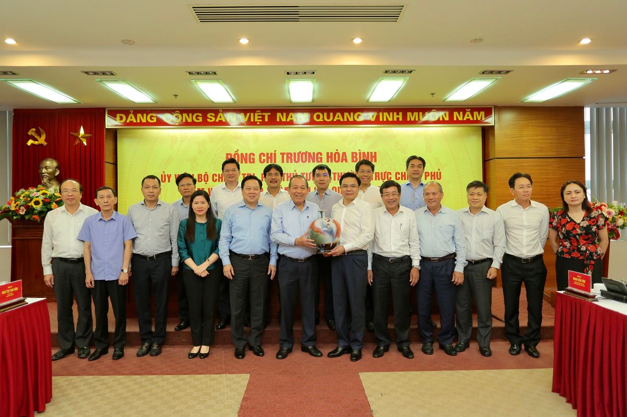 Làm việc với TĐDKQG VN, Uỷ viên Bộ Chính trị, Phó Thủ tướng Thường trực Trương Hoà Bình: Lắng nghe, chia sẻ, đánh giá đúng những khó khăn khách quan, chủ quan để tháo gỡ có hiệu quả