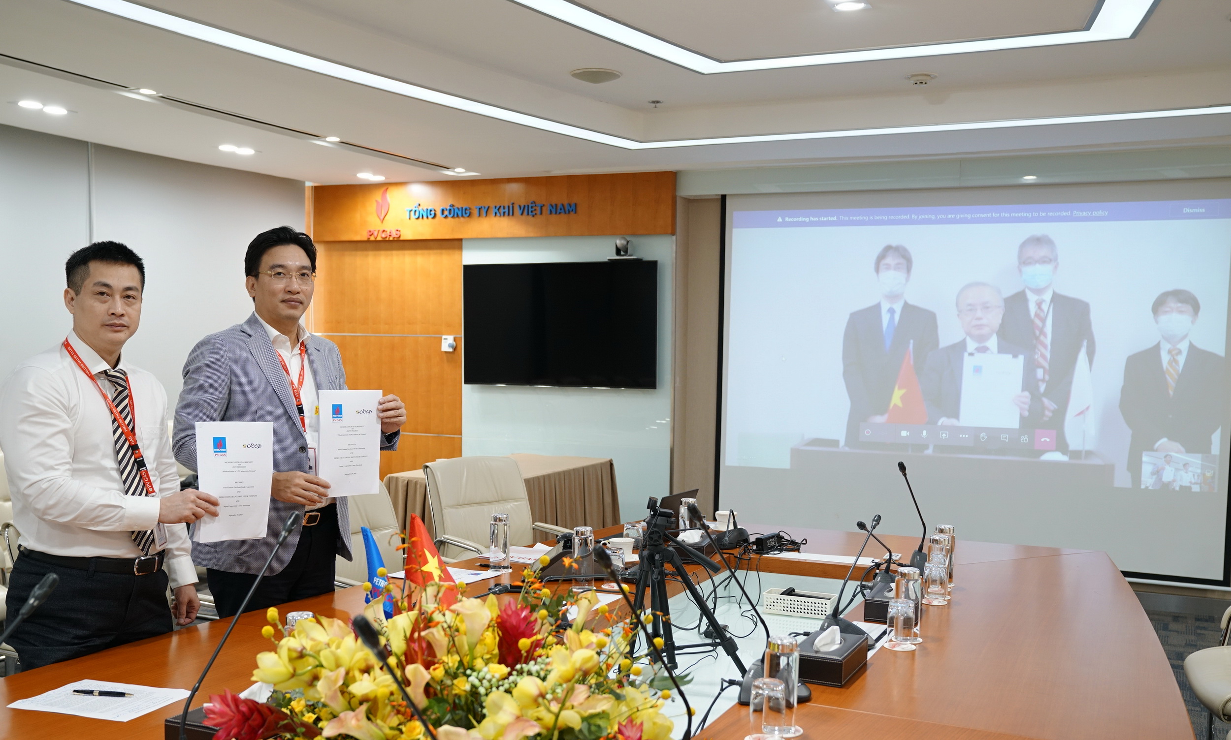 PV GAS, PV GAS LPG Vietnam and JCCP tie up to build the management system of LPG distribution PV GAS, PV GAS LPG Vietnam and JCCP tie up to build the management system of LPG distribution