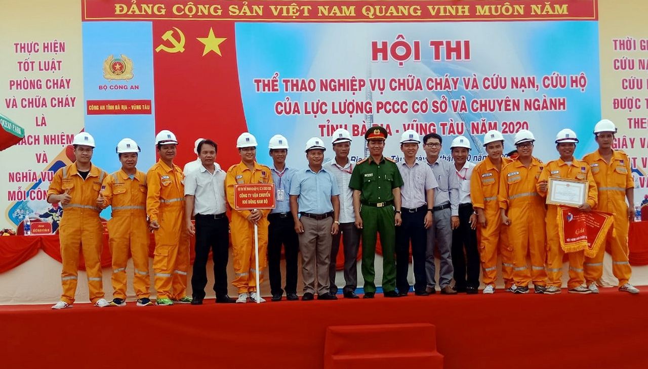 PV GAS hưởng ứng Tháng Phòng chống cháy nổ 2020