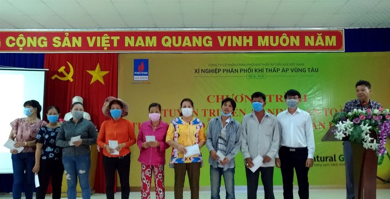 PV GAS hưởng ứng Tháng Phòng chống cháy nổ 2020