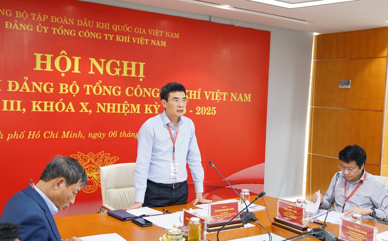 Hội nghị Ban Chấp hành Đảng bộ Tổng công ty Khí Việt Nam lần thứ III