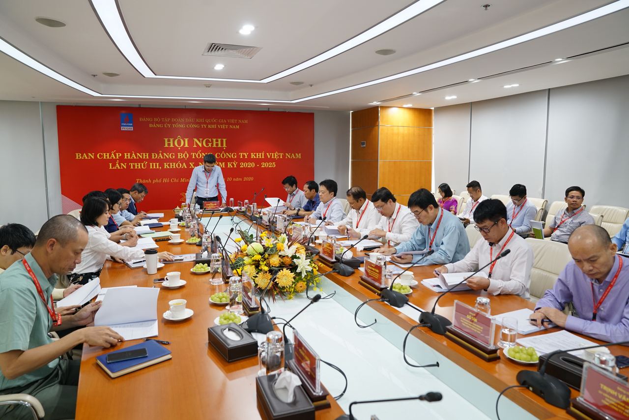 Hội nghị Ban Chấp hành Đảng bộ Tổng công ty Khí Việt Nam lần thứ III