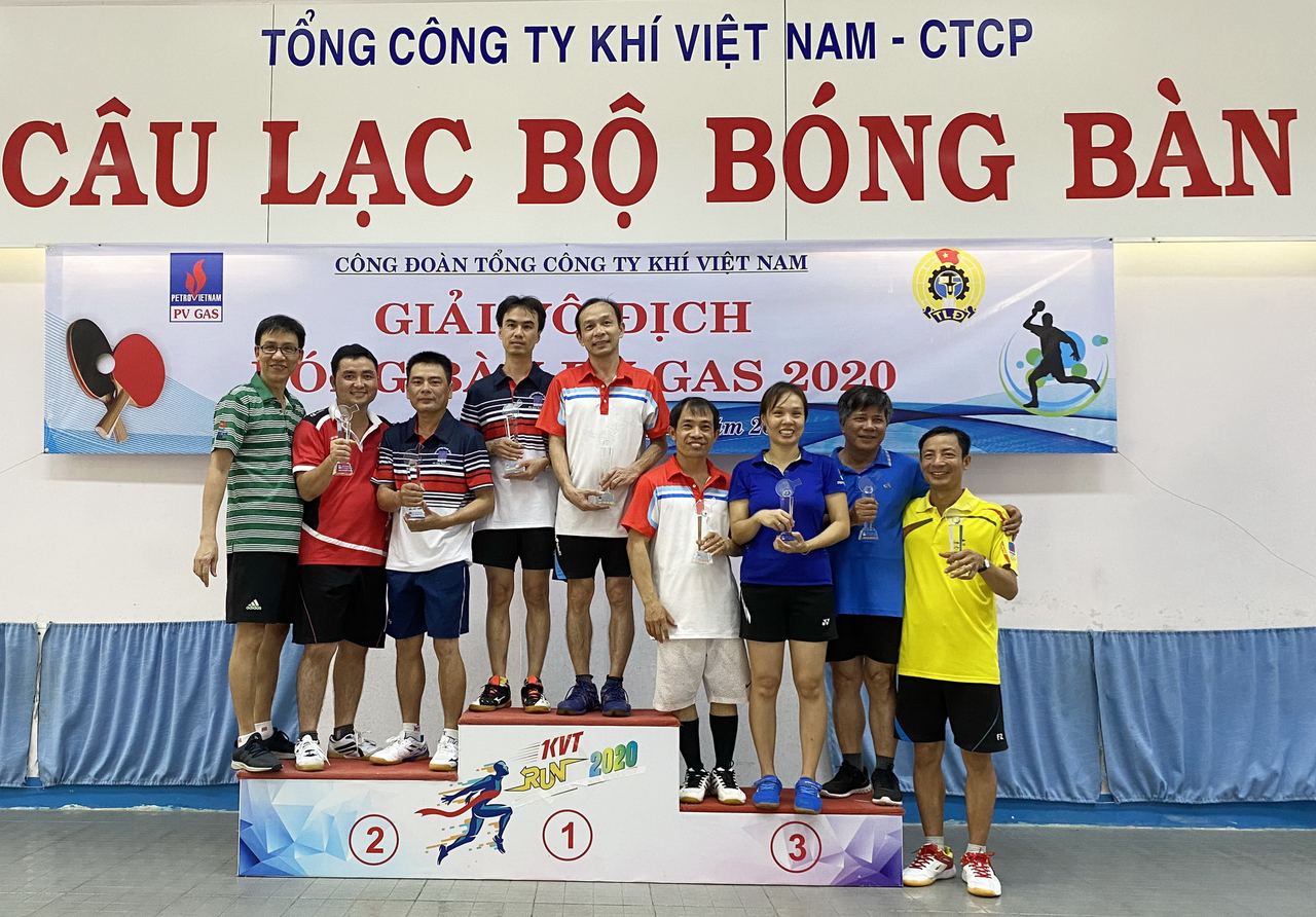Giải Bóng bàn PV GAS 2020 thành công tốt đẹp Giải Bóng bàn PV GAS 2020 thành công tốt đẹp
