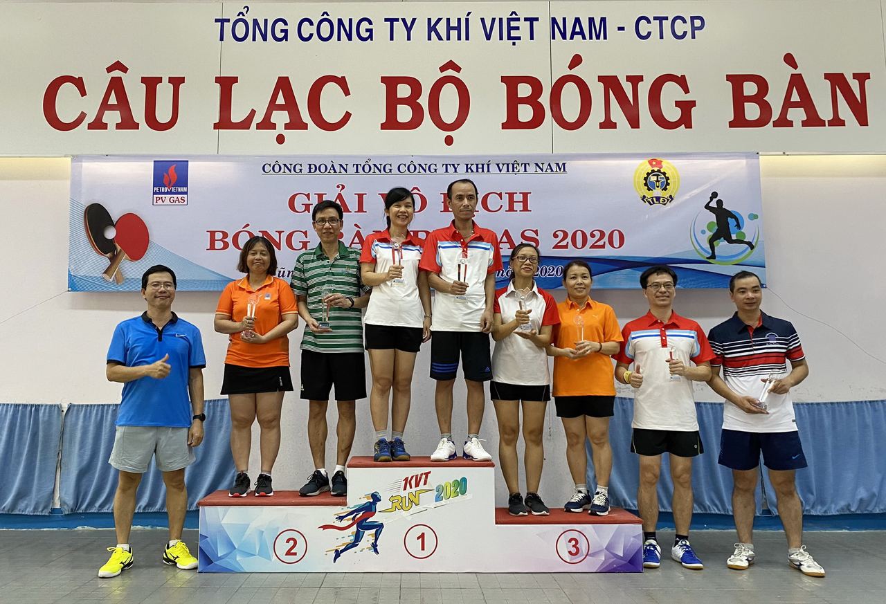 Giải Bóng bàn PV GAS 2020 thành công tốt đẹp Giải Bóng bàn PV GAS 2020 thành công tốt đẹp