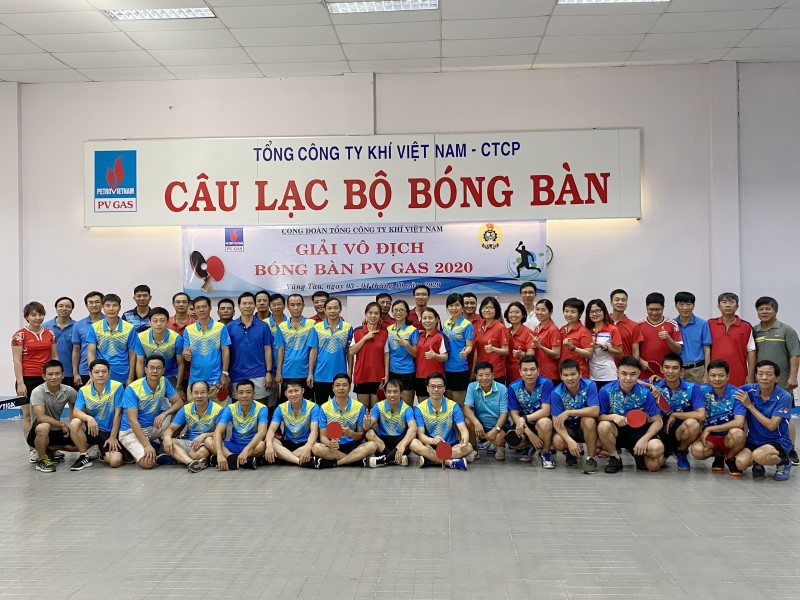 Giải Bóng bàn PV GAS 2020 thành công tốt đẹp