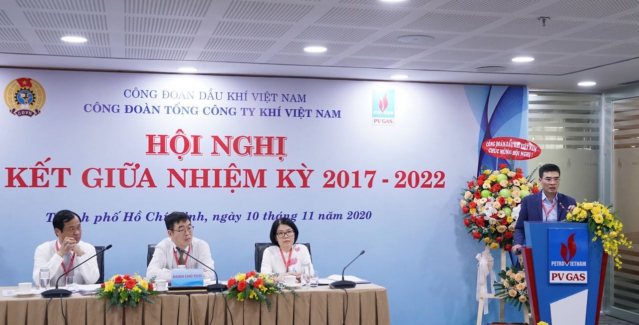 Công đoàn PV GAS sơ kết giữa nhiệm kỳ 2017 – 2022