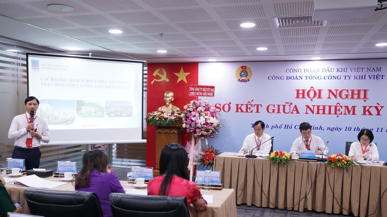 Công đoàn PV GAS sơ kết giữa nhiệm kỳ 2017 – 2022