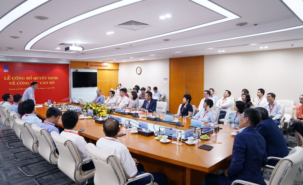 PV GAS công bố quyết định bổ nhiệm cán bộ năm 2020 PV GAS công bố quyết định bổ nhiệm cán bộ năm 2020