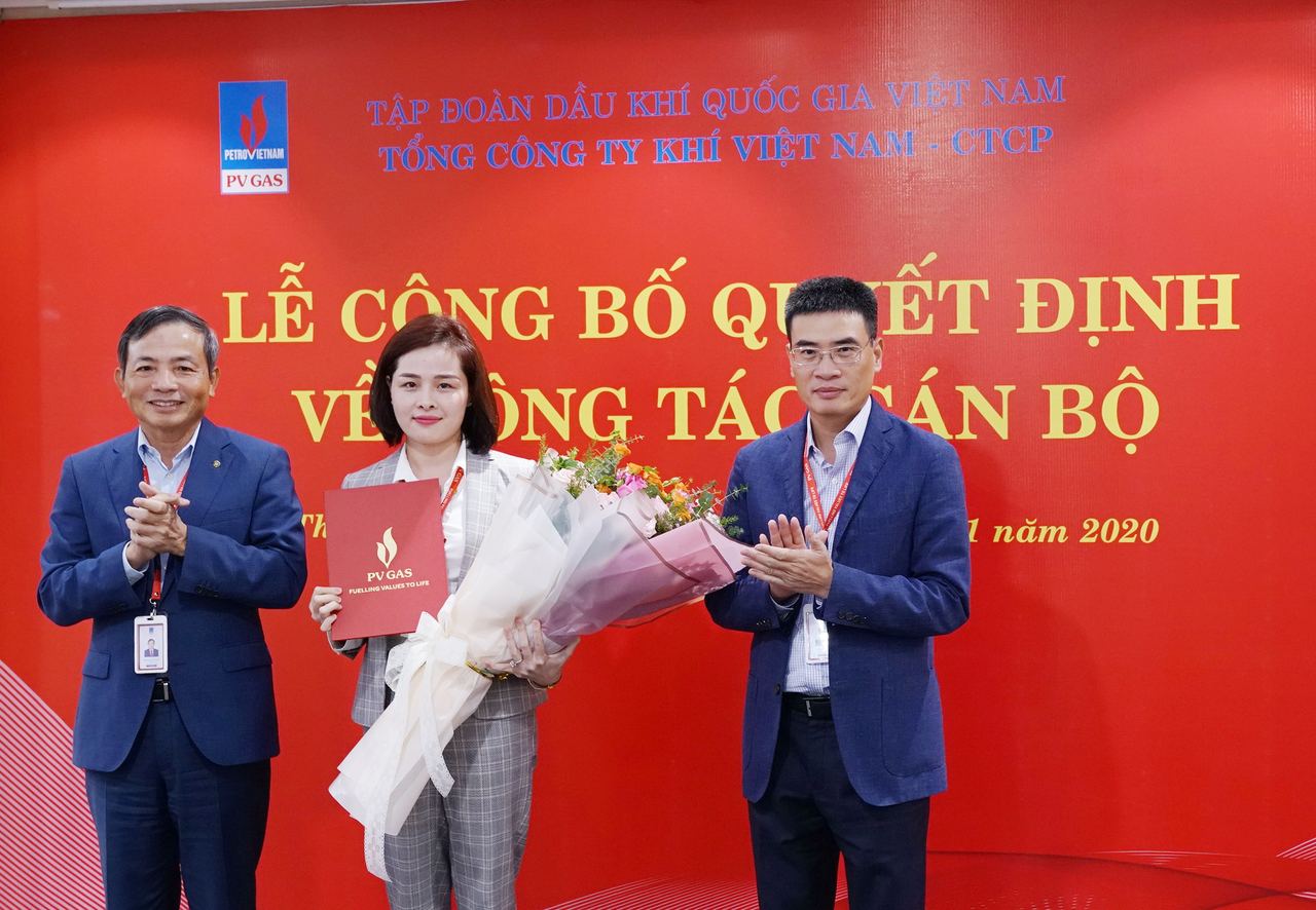 PV GAS công bố quyết định bổ nhiệm cán bộ năm 2020 PV GAS công bố quyết định bổ nhiệm cán bộ năm 2020