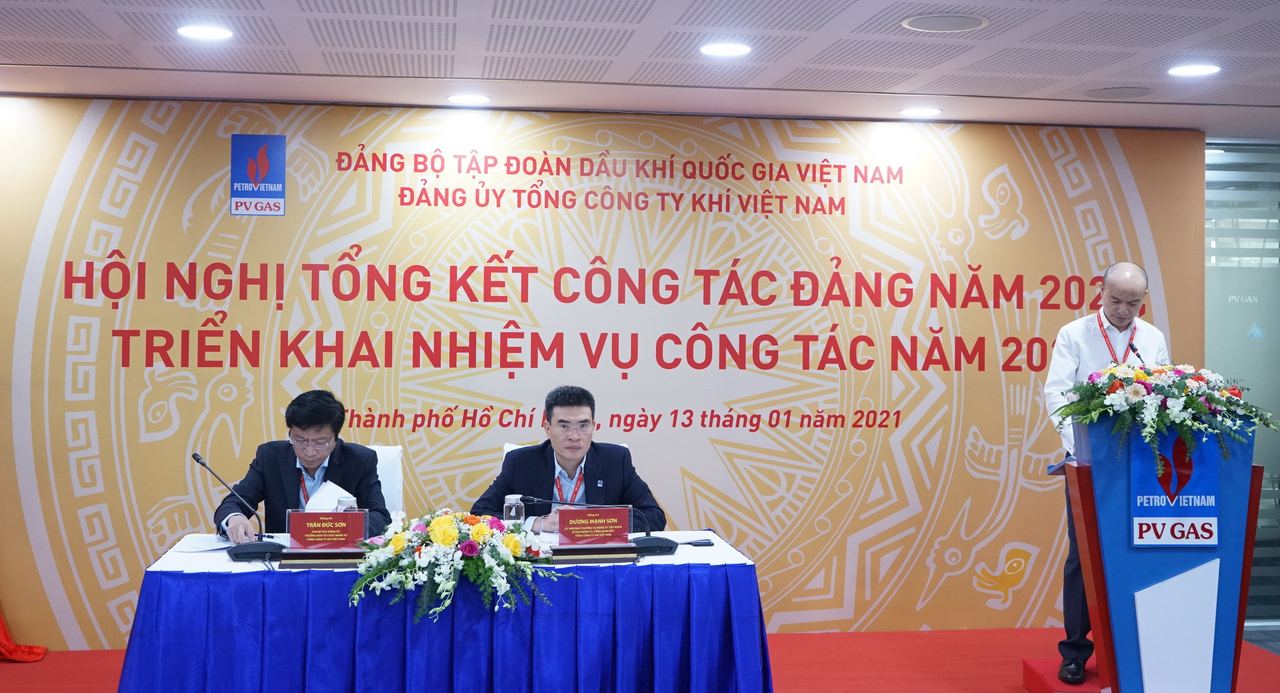 Đảng ủy PV GAS tổng kết công tác năm 2020, triển khai nhiệm vụ 2021 Đảng ủy PV GAS tổng kết công tác năm 2020, triển khai nhiệm vụ 2021