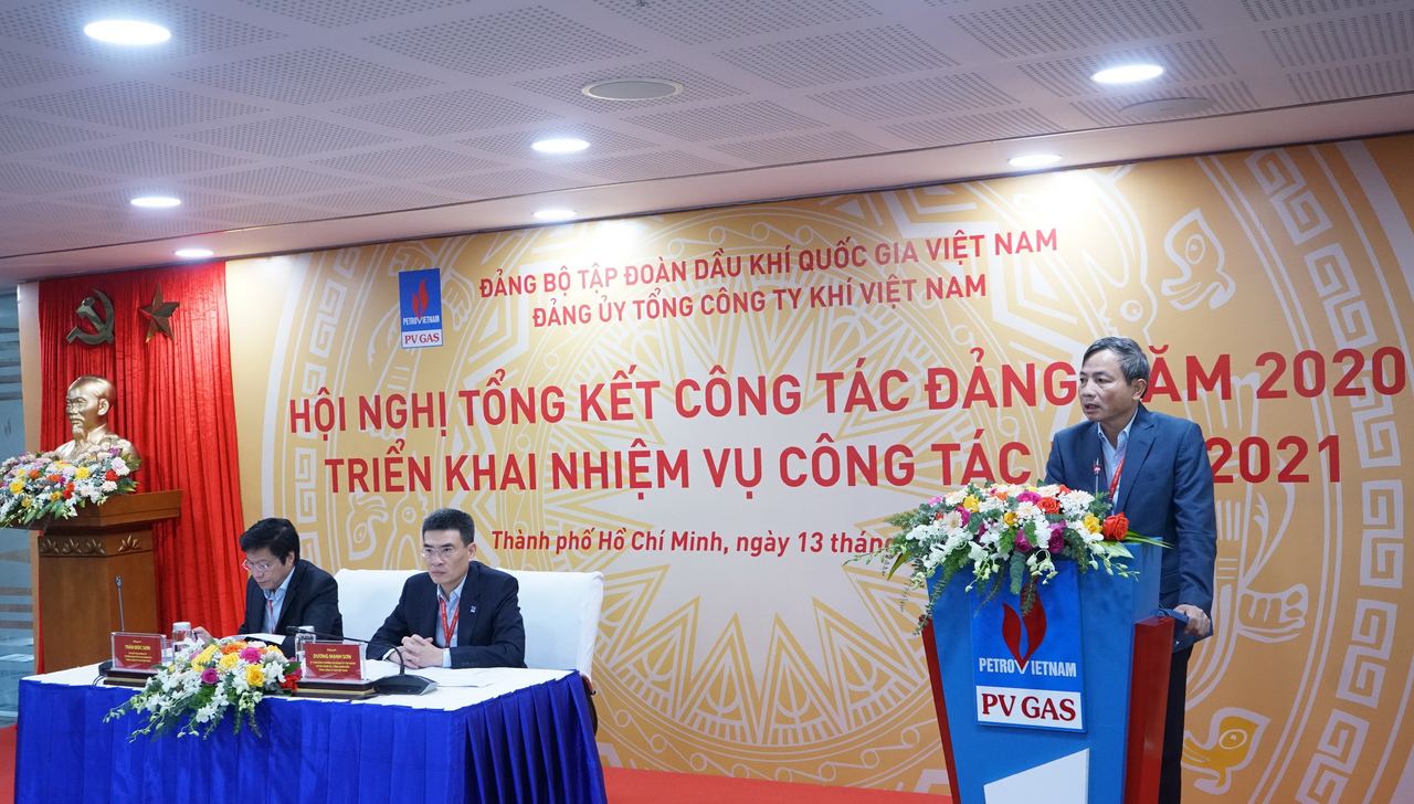 Đảng ủy PV GAS tổng kết công tác năm 2020, triển khai nhiệm vụ 2021 Đảng ủy PV GAS tổng kết công tác năm 2020, triển khai nhiệm vụ 2021