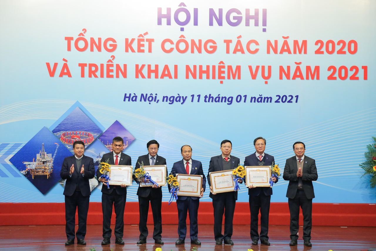 Hội nghị Tổng kết công tác năm 2020 và triển khai nhiệm vụ năm 2021: PV GAS được vinh danh nhiều danh hiệu xuất sắc