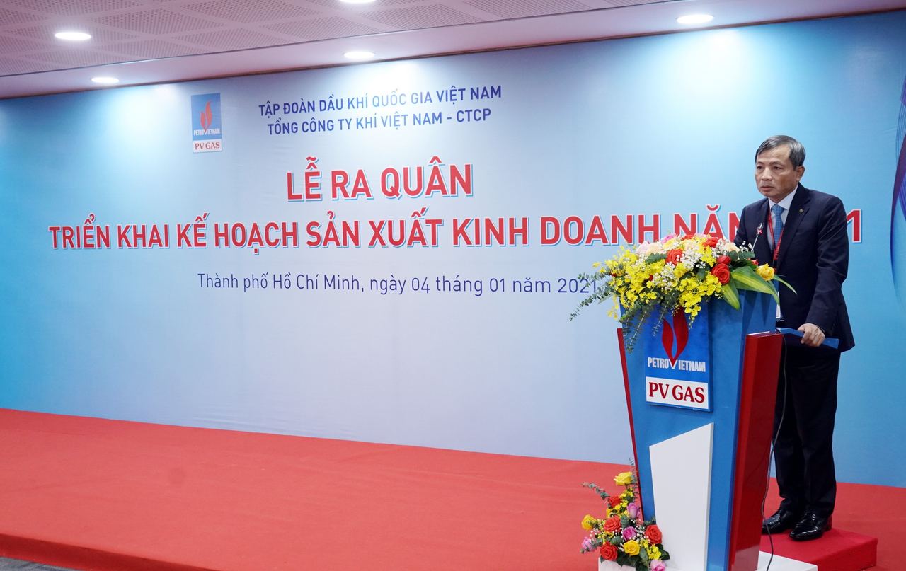 PV GAS tổ chức Lễ ra quân triển khai kế hoạch sản xuất kinh doanh năm 2021