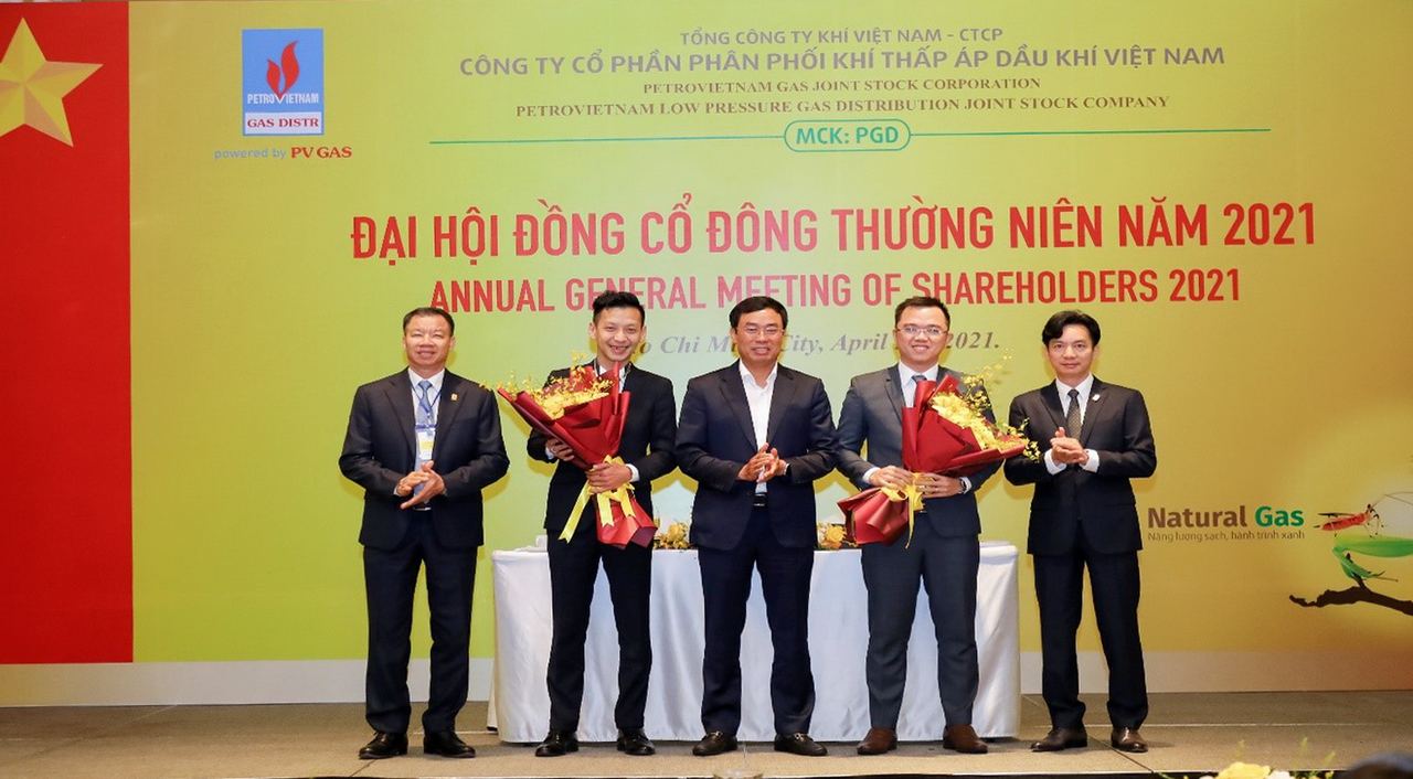 PV GAS D tổ chức thành công ĐHĐCĐ thường niên năm 2021: Thông qua 12 tờ trình, chia cổ tức năm 2020 20% vốn điều lệ PV GAS D tổ chức thành công ĐHĐCĐ thường niên năm 2021: Thông qua 12 tờ trình, chia cổ tức năm 2020 20% vốn điều lệ