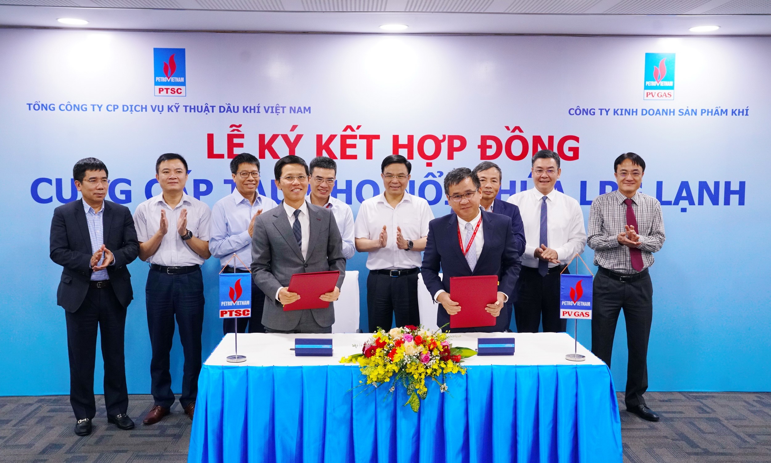 PV GAS and PTSC sign a contract on providing floating refrigerated LPG storage vessels in Northern region