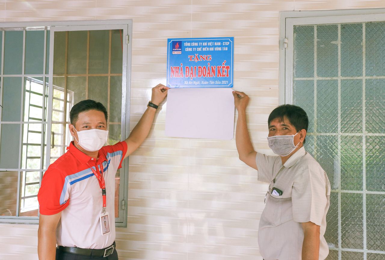 PV GAS thực hiện các chương trình ASXH 2021