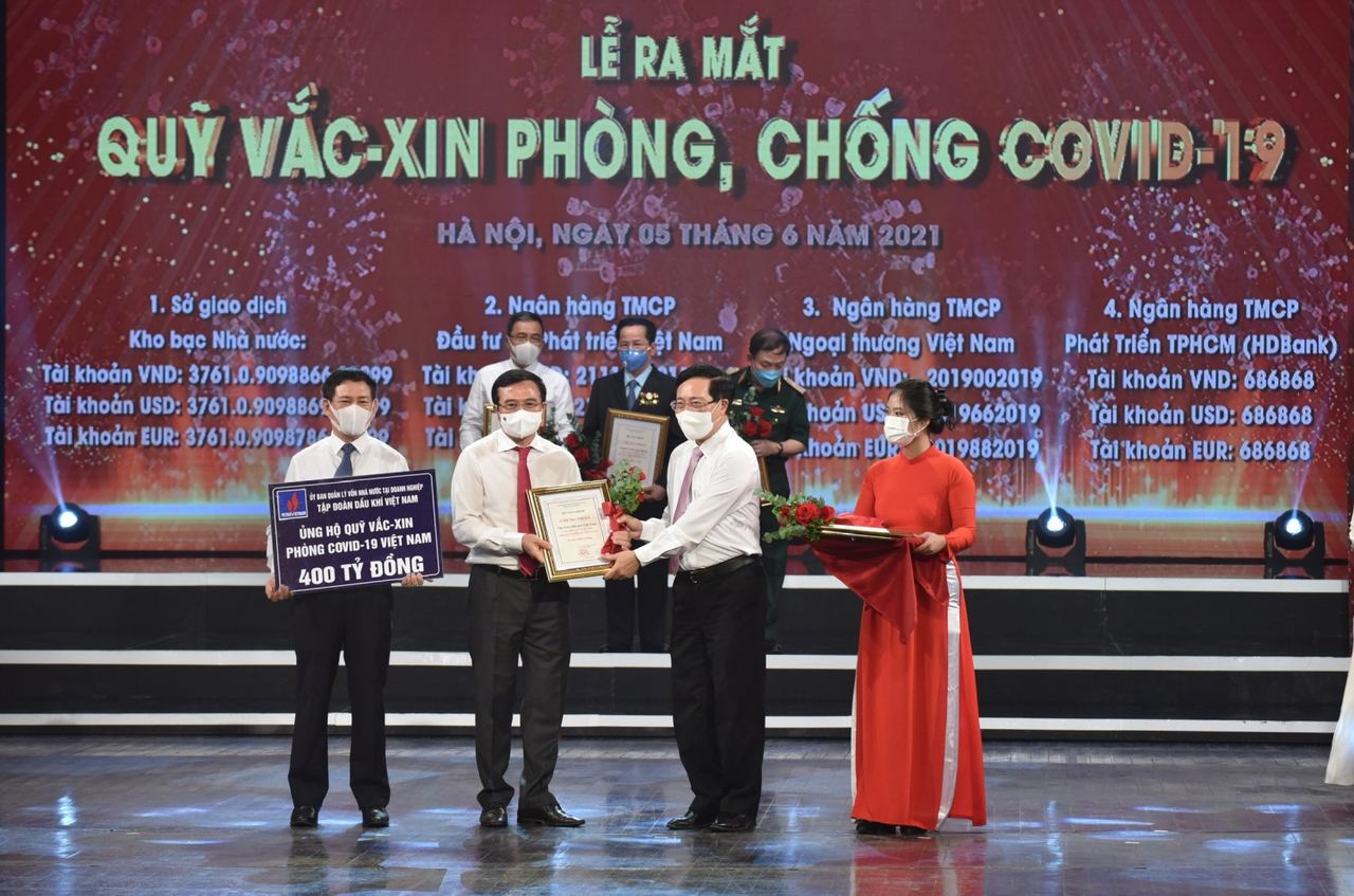 Petrovietnam: Kiểm soát tốt dịch bệnh, hoàn thành vượt mức các chỉ tiêu SXKD 5 tháng 2021 Petrovietnam: Kiểm soát tốt dịch bệnh, hoàn thành vượt mức các chỉ tiêu SXKD 5 tháng 2021