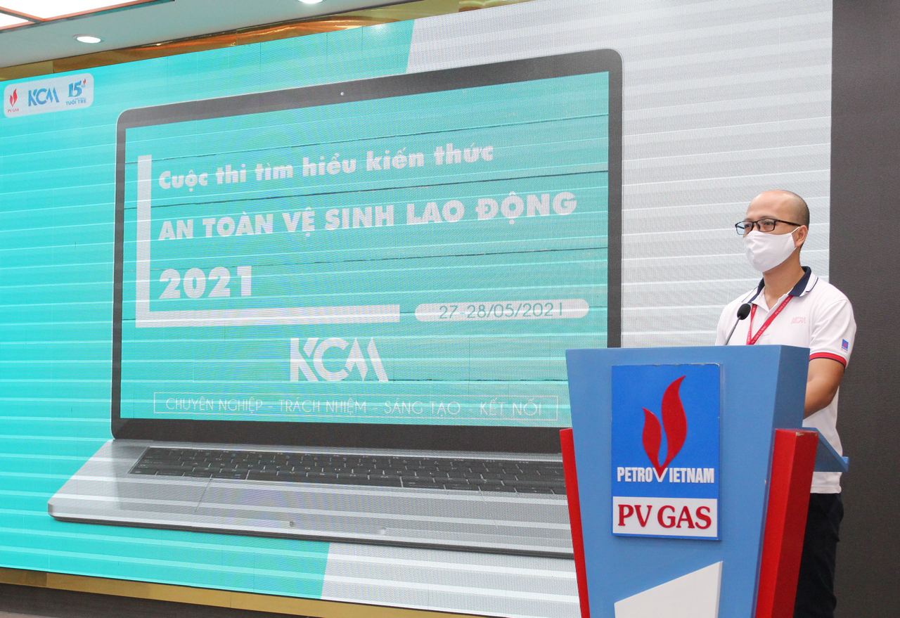 KCM tổ chức thi trực tuyến tìm hiểu về kiến thức AT-VSLĐ