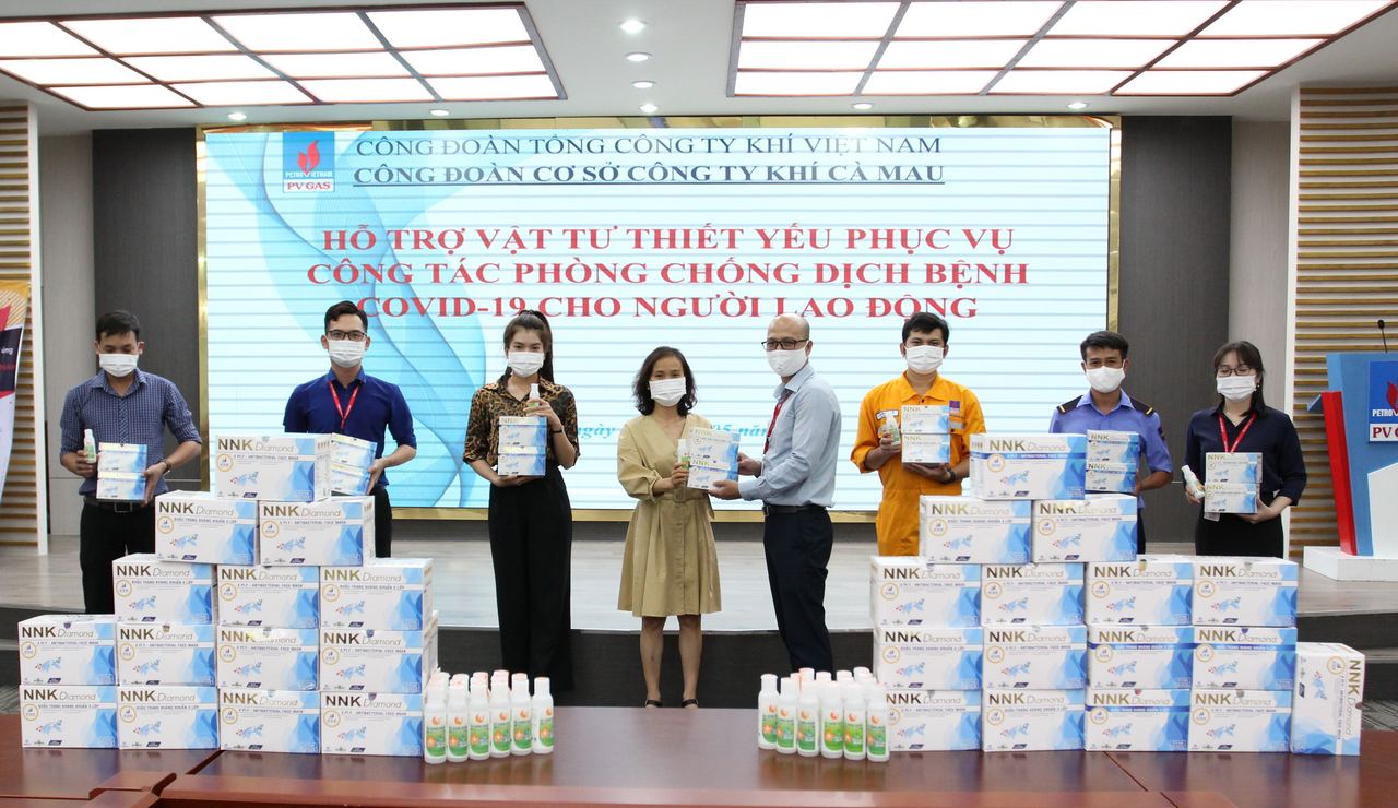 Công đoàn PV GAS triển khai các chương trình phòng dịch Covid-19