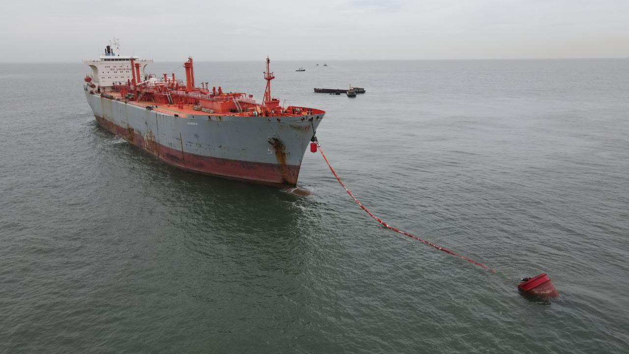 PVGAS Trading tiếp nhận thành công chuyến tàu LPG lạnh đầu tiên  tại Dự án tàu kho nổi chứa LPG lạnh tại khu vực miền Bắc