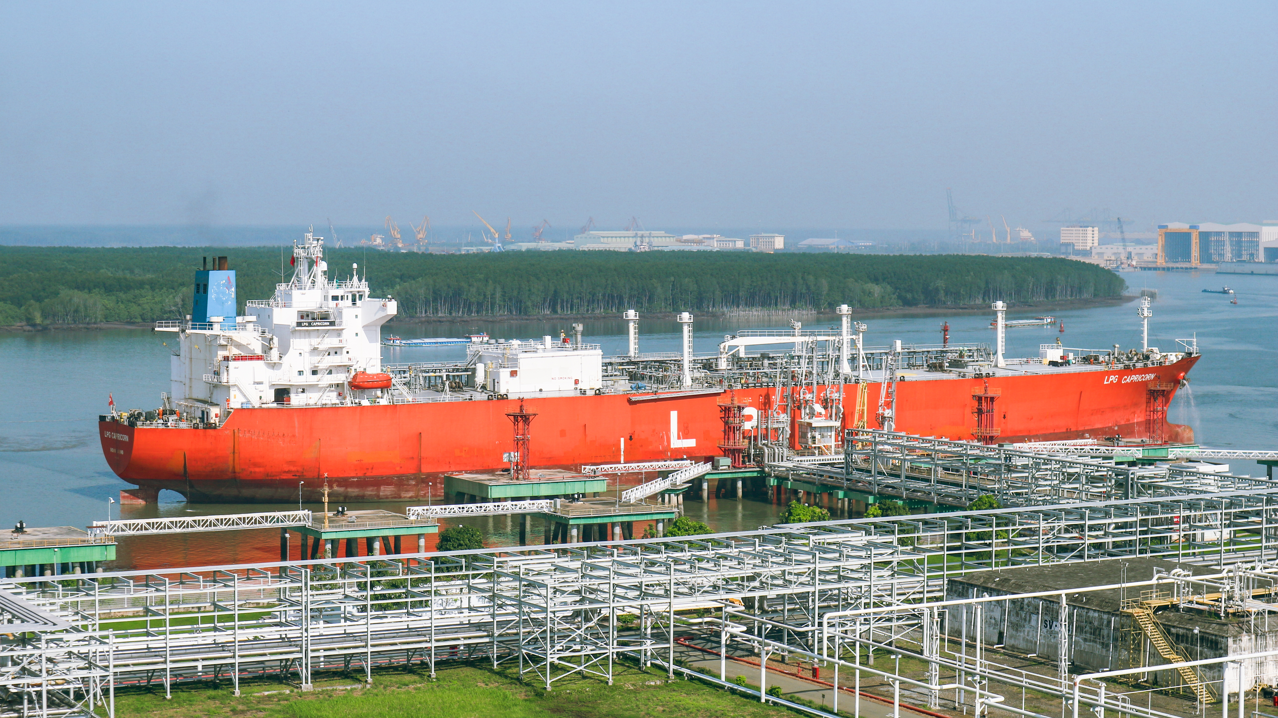 Kho Cảng PV GAS Vũng Tàu - Dấu ấn 20 năm công trình khí trọng điểm quốc gia