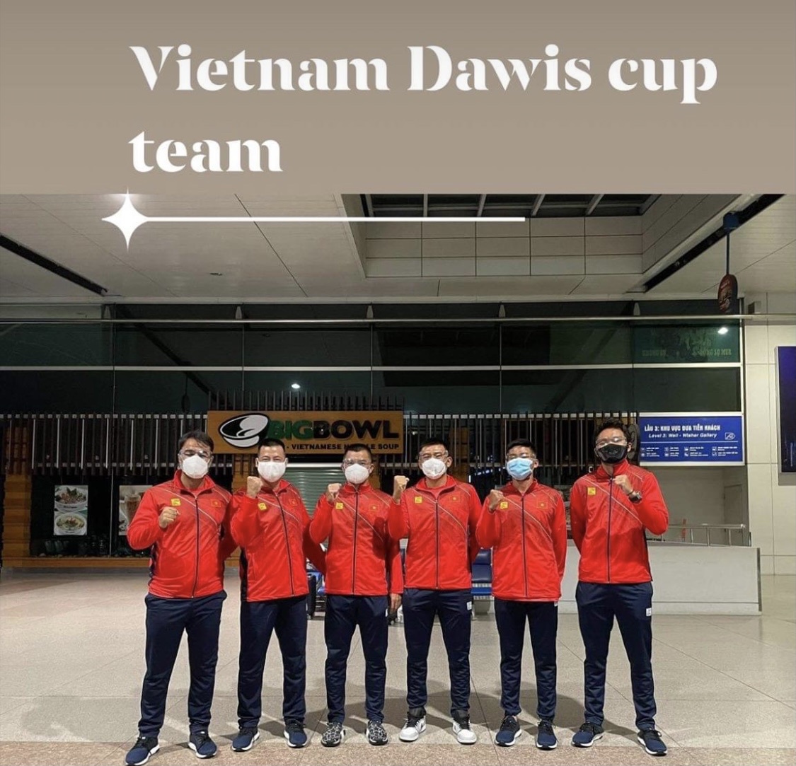 PV Gas đồng hành cùng đội tuyển quần vợt nam Việt Nam tham dự giải quần vợt Davis Cup năm 2021