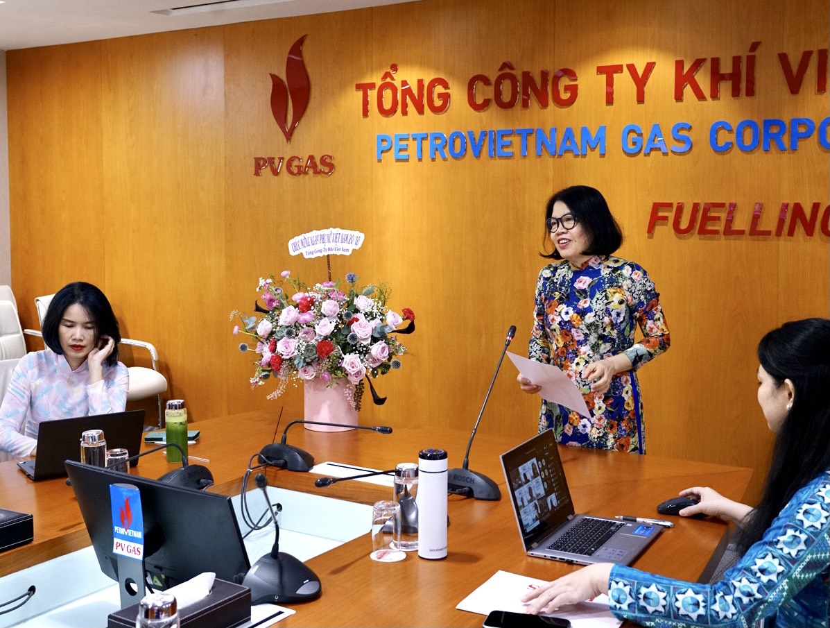 Công đoàn PV GAS tổ chức Hội nghị Kỷ niệm Ngày Phụ nữ Việt Nam
