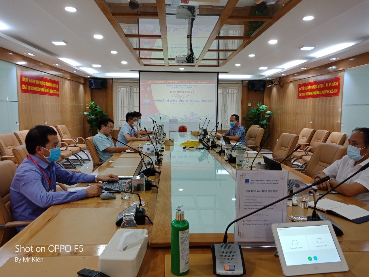 Đảng bộ KĐN triển khai sinh hoạt chuyên đề " Đoàn kết - Kỷ cương - Sáng tạo - Hiệu quả - Hành động"