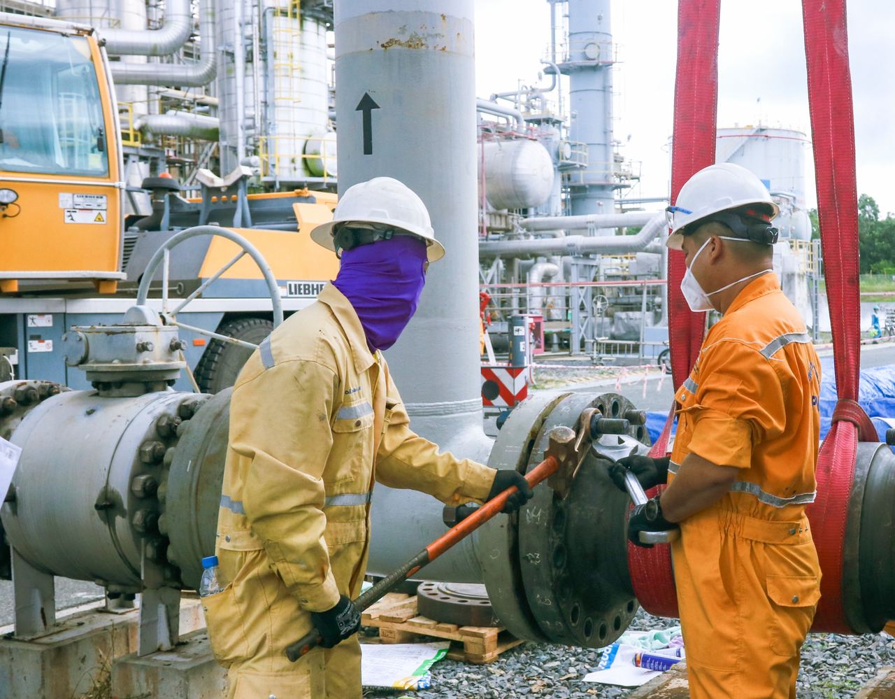 Hoàn thành Bảo dưỡng sửa chữa - dừng khí GPP Dinh Cố 2021 theo đúng tiêu chí "An toàn, Chất lượng, Tiến độ"