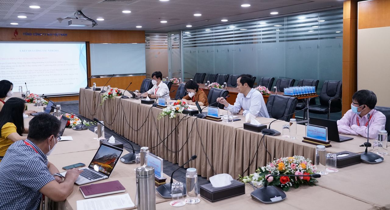 Công đoàn PV GAS tổng kết công tác năm 2021