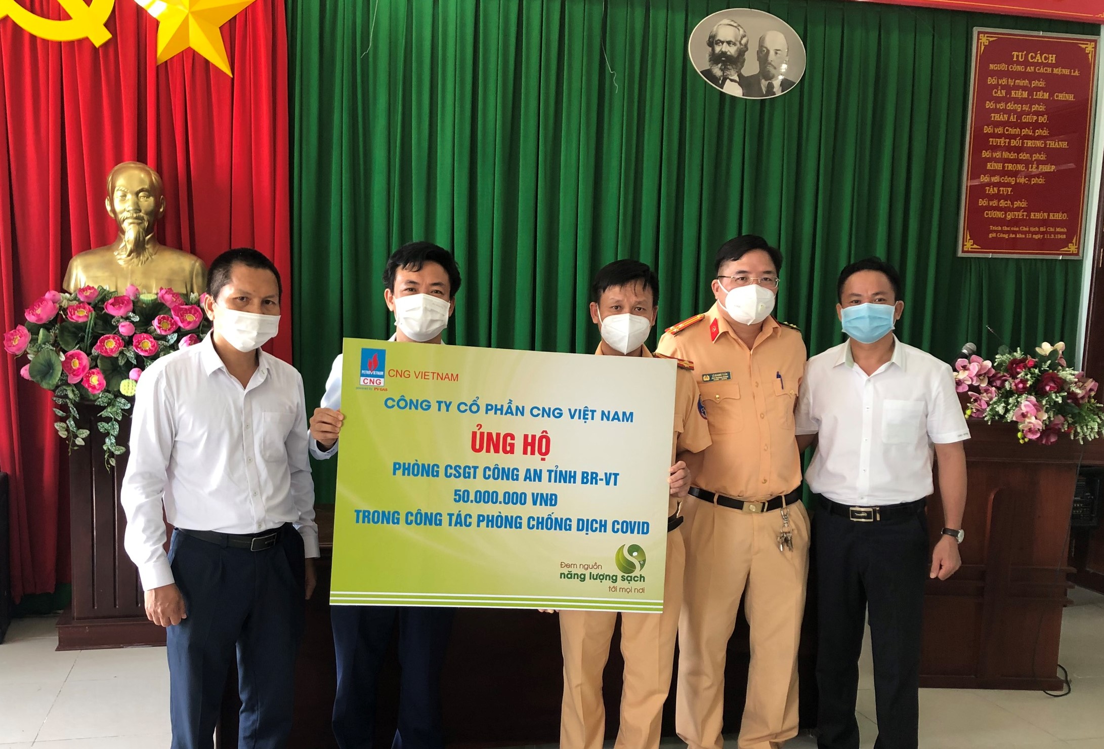 PV GAS tiếp tục các chương trình ủng hộ phòng chống đại dịch