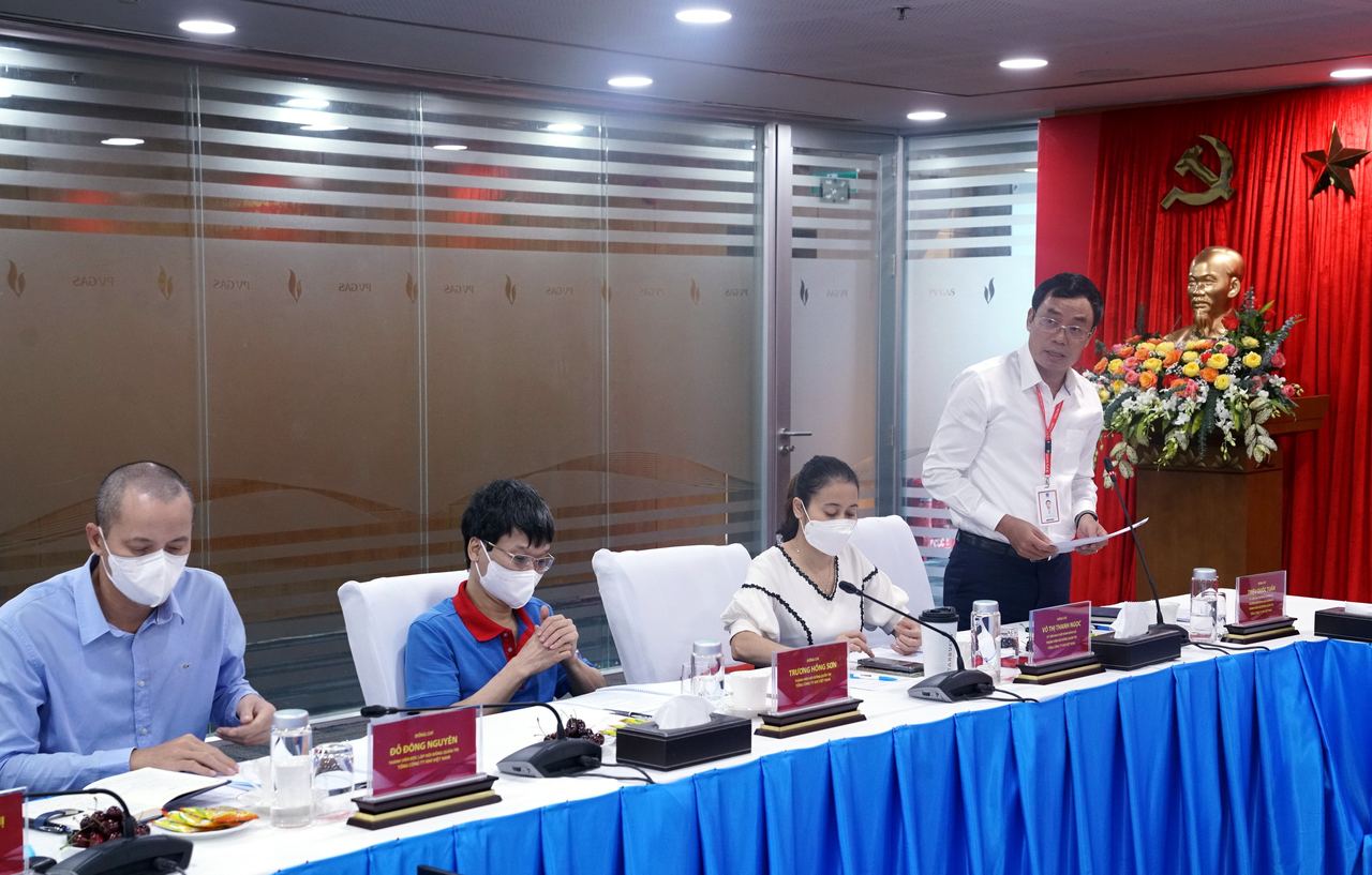 Đảng Ủy Tổng công ty Khí Việt Nam tổ chức hội nghị kiểm điểm, tự phê bình và phê bình năm 2021