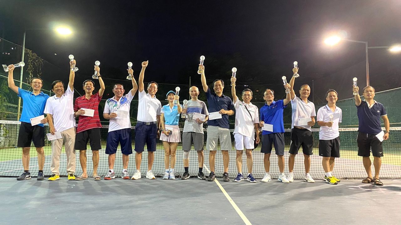 Giải tennis PV GAS thành công tốt đẹp