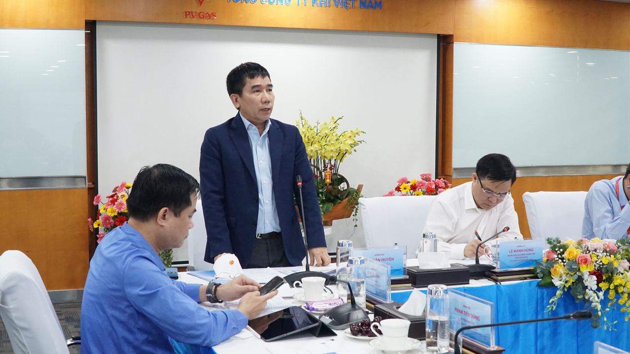 Tổng Giám đốc Petrovietnam Lê Mạnh Hùng làm việc với PV GAS: Đột phá để tăng trưởng và phát triển bền vững