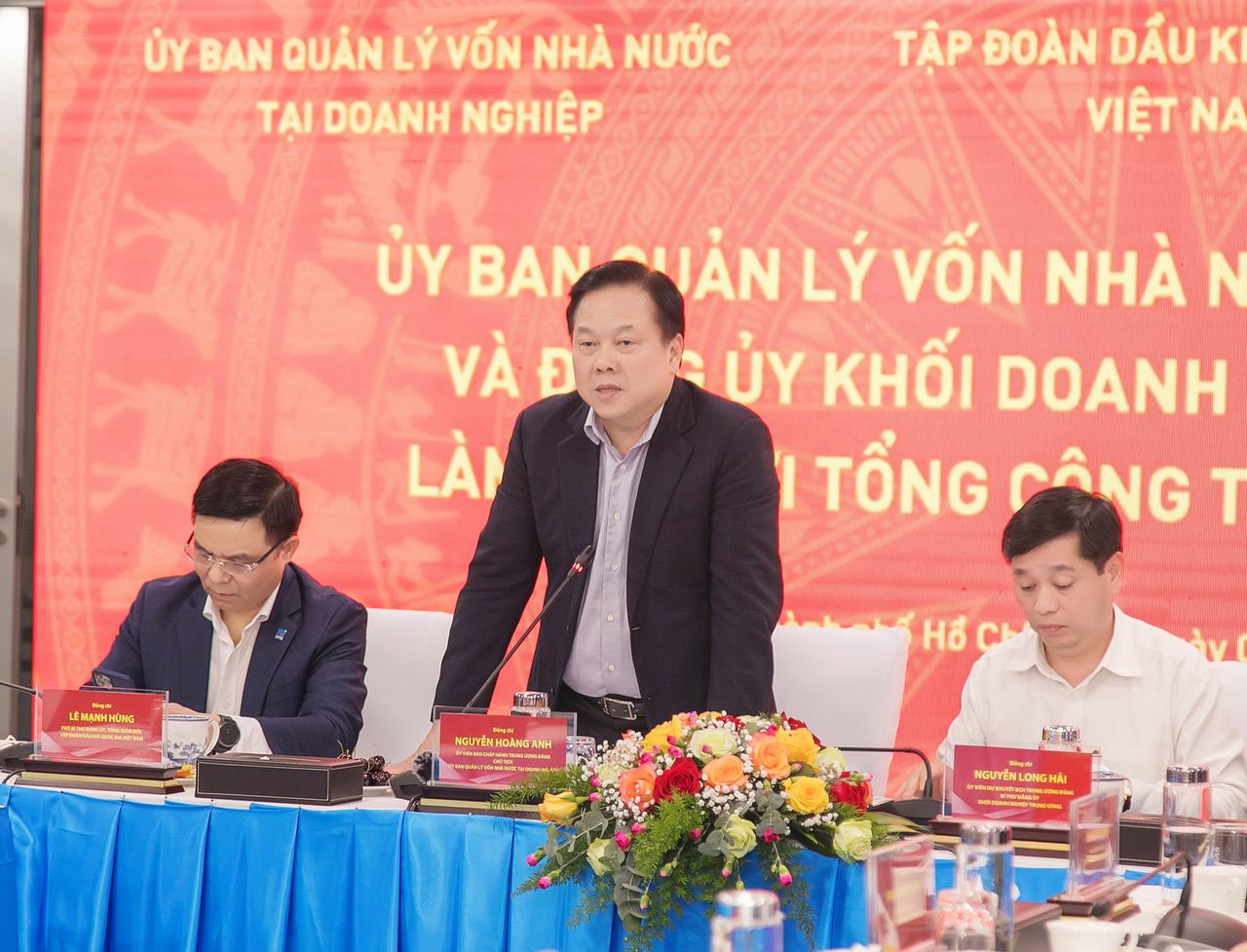 Ủy ban Quản lý vốn Nhà nước tại doanh nghiệp, Đảng ủy Khối Doanh nghiệp Trung ương thăm và làm việc tại PV GAS