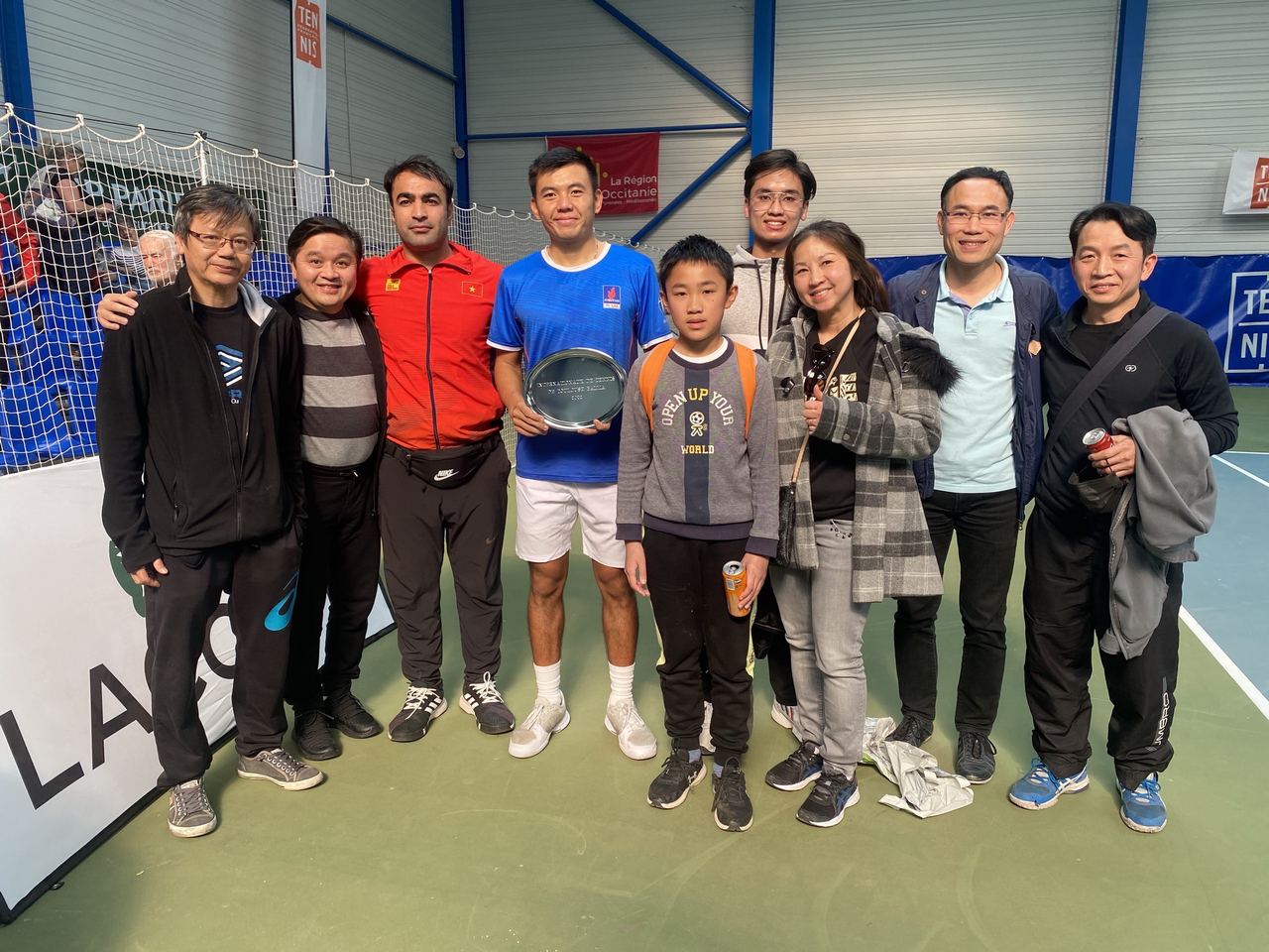 LÝ HOÀNG NAM GIÀNH NGÔI Á QUÂN TẠI GIẢI M25 TOULOUSE-BALMA, PHÁP