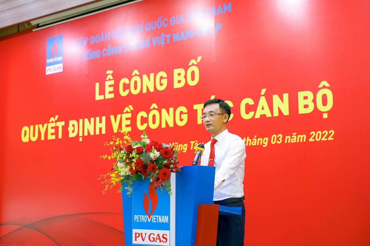 Công bố quyết định bổ nhiệm Phó Giám đốc Công ty Chế biến Khí Vũng Tàu Công bố quyết định bổ nhiệm Phó Giám đốc Công ty Chế biến Khí Vũng Tàu
