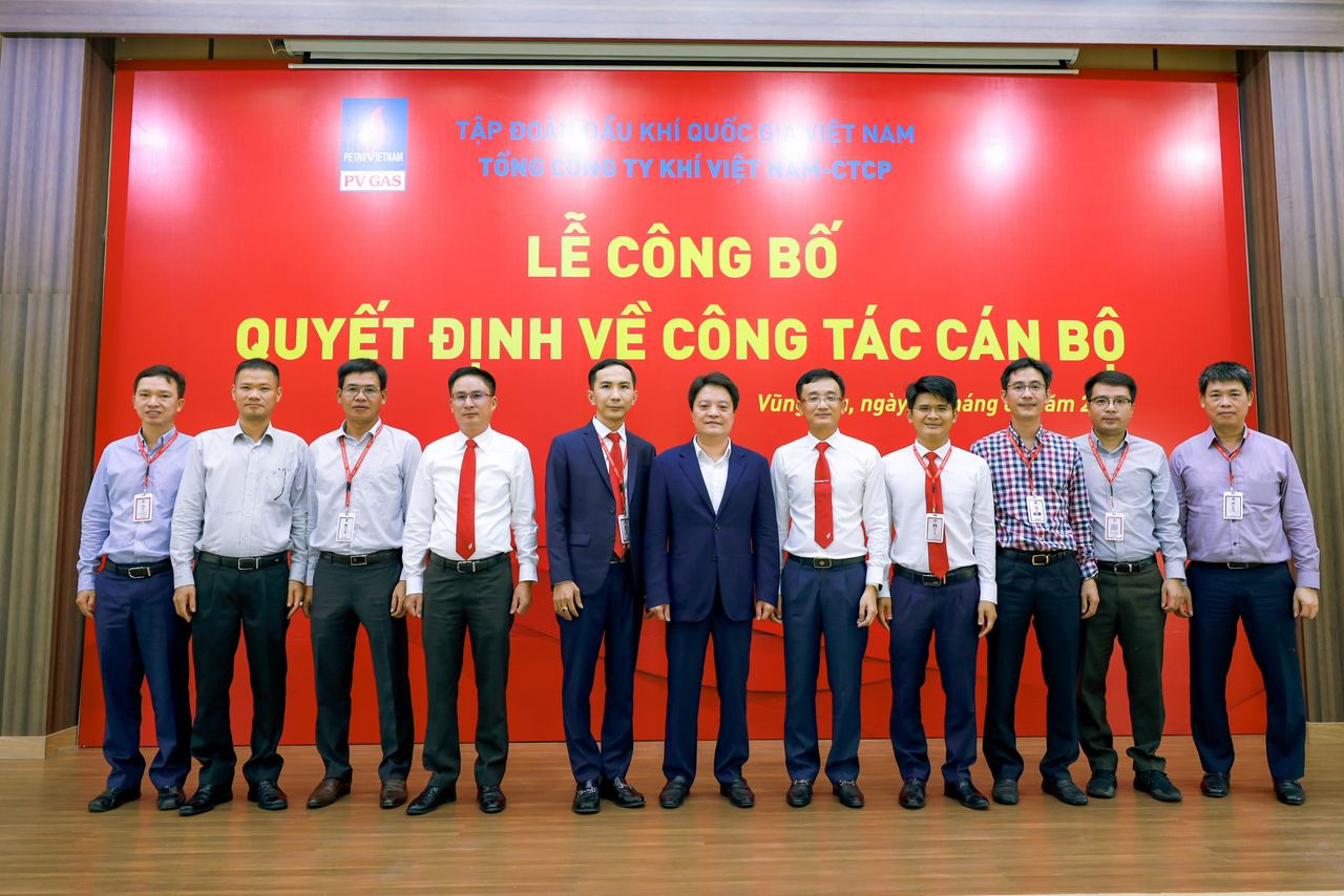 Công bố quyết định bổ nhiệm Phó Giám đốc Công ty Chế biến Khí Vũng Tàu Công bố quyết định bổ nhiệm Phó Giám đốc Công ty Chế biến Khí Vũng Tàu