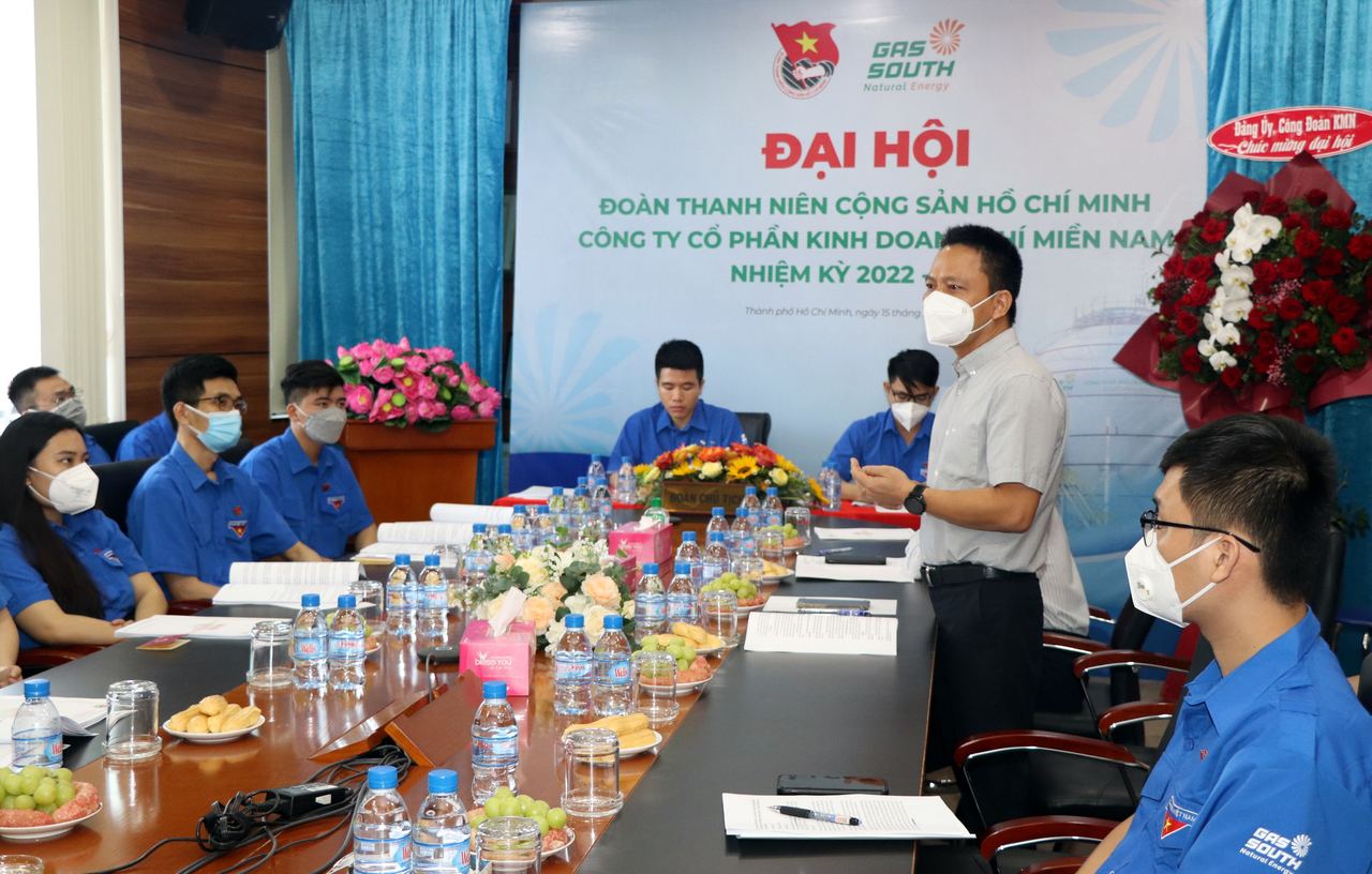 Đại hội Đoàn thanh niên Gas South nhiệm kỳ 2022- 2027 Đại hội Đoàn thanh niên Gas South nhiệm kỳ 2022- 2027